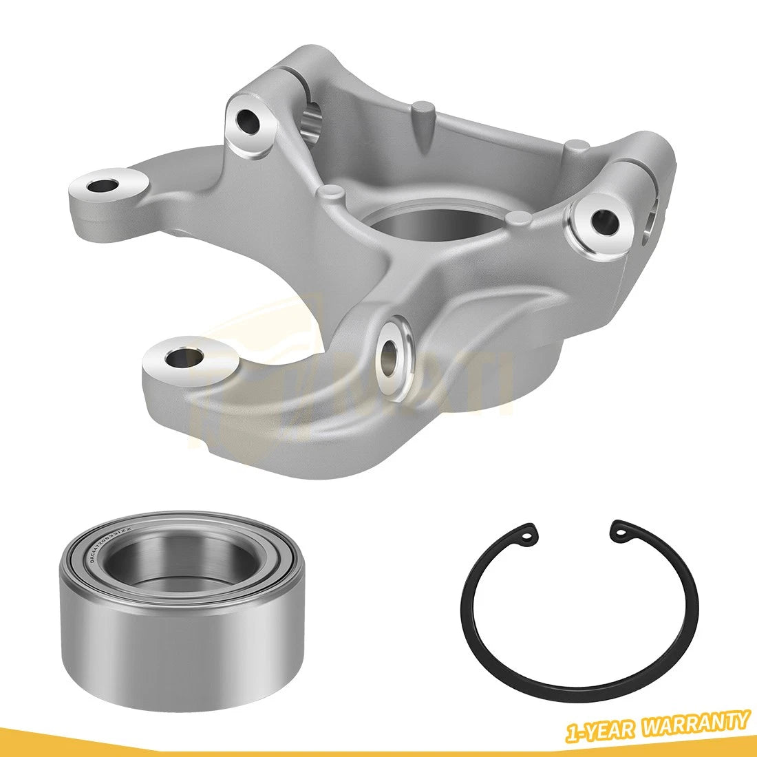 Front Left Steering Knuckle & Bearing Kit For Polaris Sportsman Scrambler 550 850 1000 2009-2025 1822945 5136733