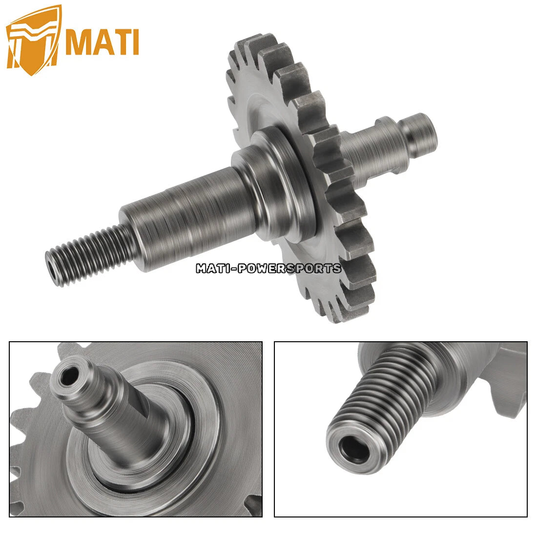 Kit de reconstruction de turbine de pompe à eau et d'engrenage d'arbre avec joints pour Honda CR125R 1997-2004 19240-KZ4-A90