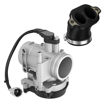 Throttle Body & Intake Manifold Adapter Boot For Polaris Ranger 700 6x6 Crew XP 2006-2009 2203925