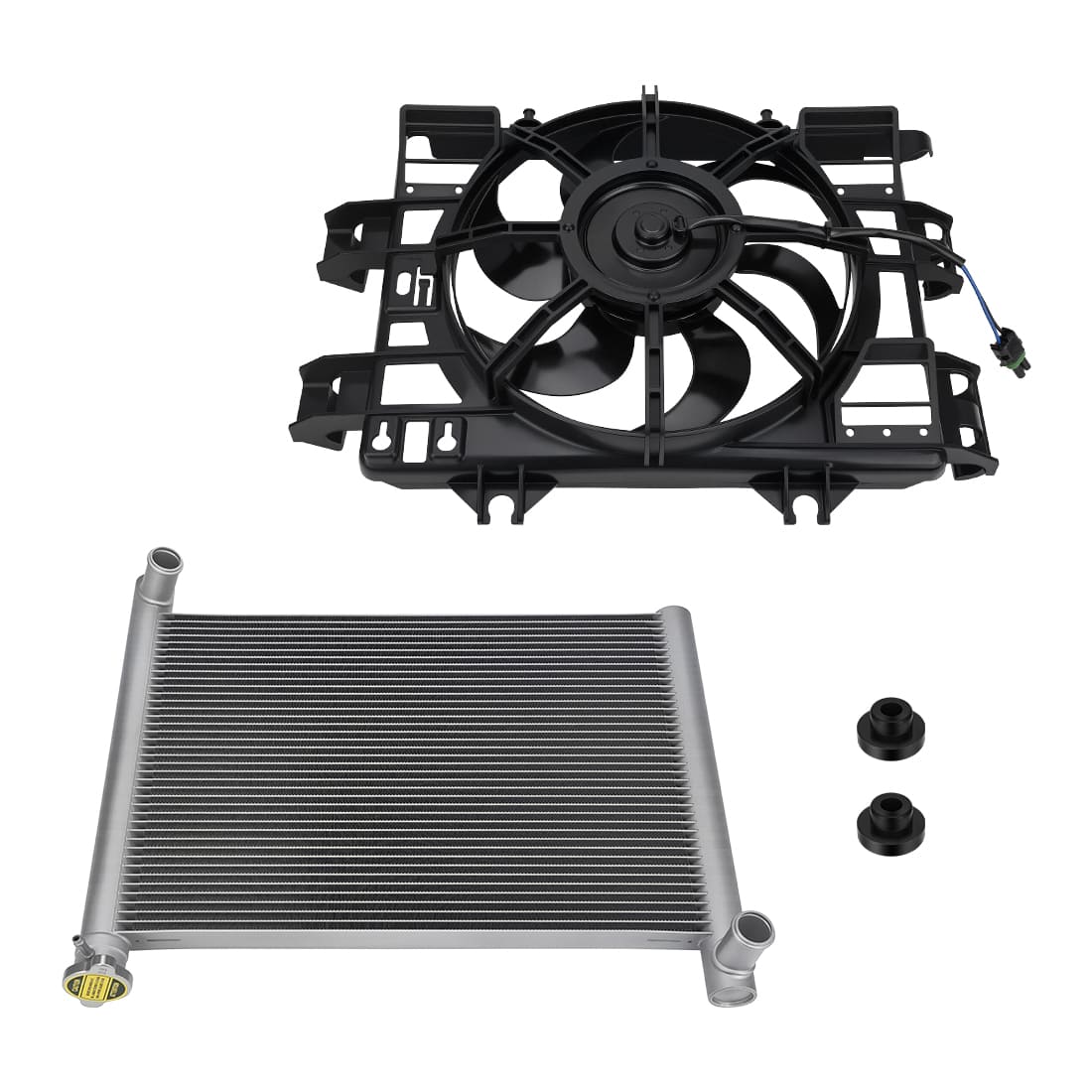 Radiator & Fan-Assembly for Polaris Sportsman 550 850 1000 Scrambler 850 2009-2025 1240404 2411578 2415279