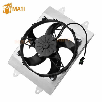 Radiator Cooling Fan Assy With Shroud for Polaris Ranger 700 800 900-Diesel 2011-2014 2410366 2410863