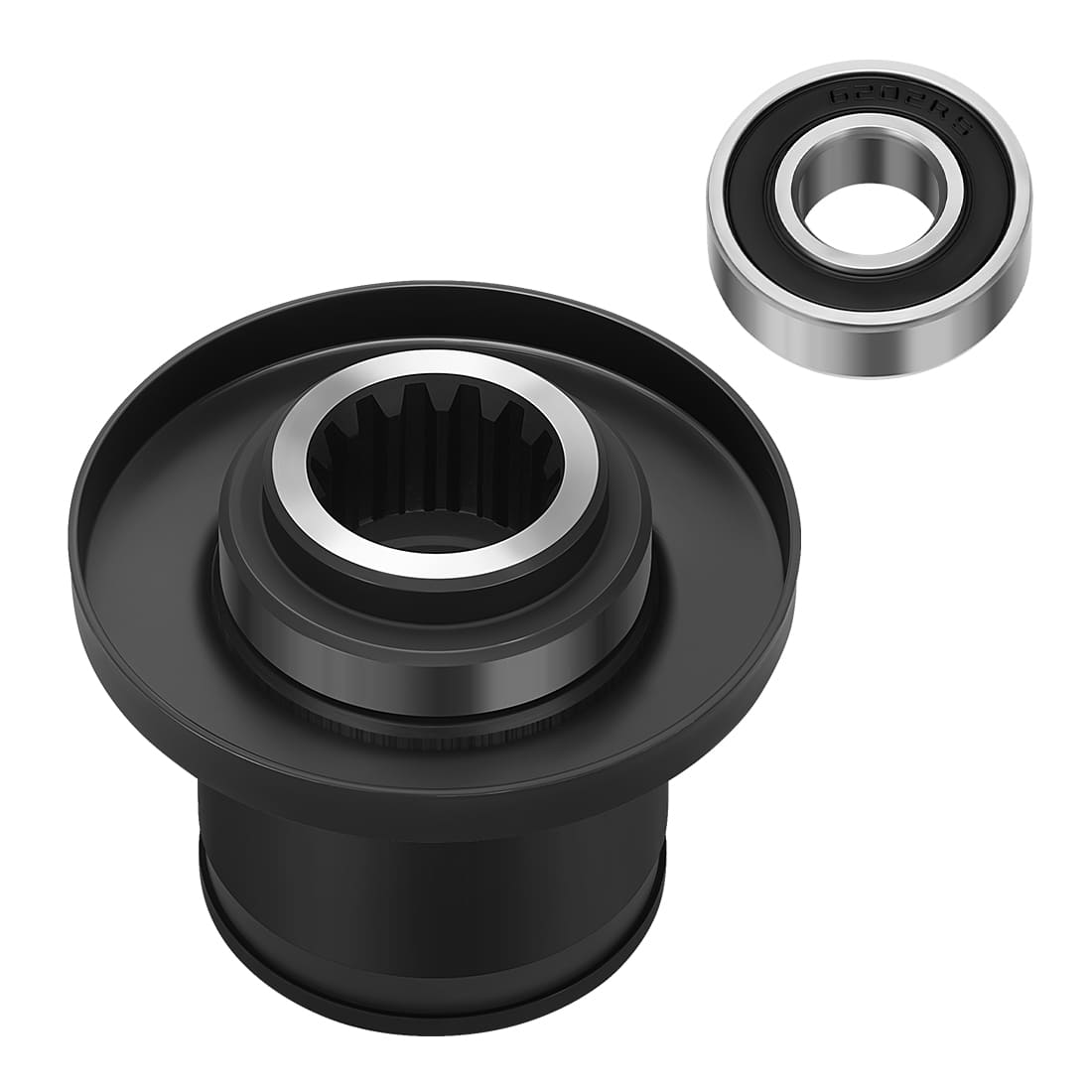 Front Differential Drive Shaft Coupler for Yamaha YFM660F Grizzly 660 4x4 2003-2008 5KM-45593-00-00