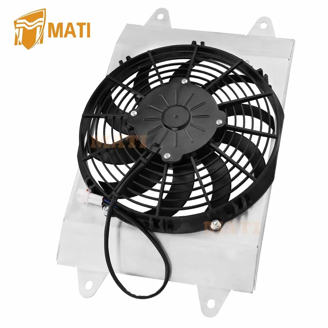 Radiator Cooling Fan Assy for Yamaha YXM700 YXC700 YXE70 Viking Wolverine 700 2014-2024 1XD-E2405-01-00