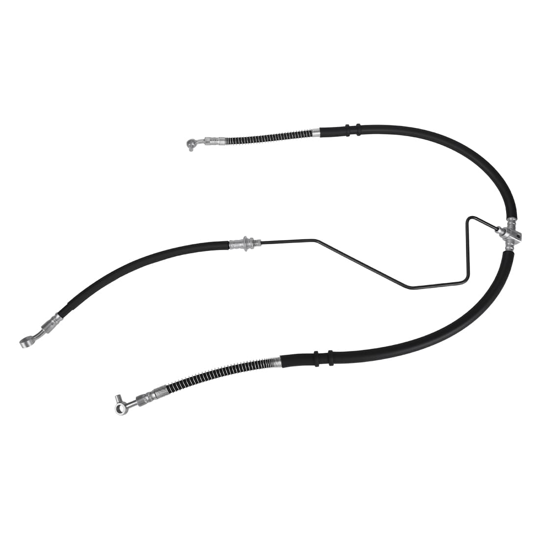 Front Brake Hose Line & Pipe Kit For Yamaha Raptor YFM700R YFM700 2006-2024 1PE-F5872-00-00