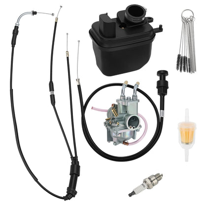 Carburetor Assy & Air Filter & Cable For Yamaha PW50 2008-2024 5PG-14101-11-00