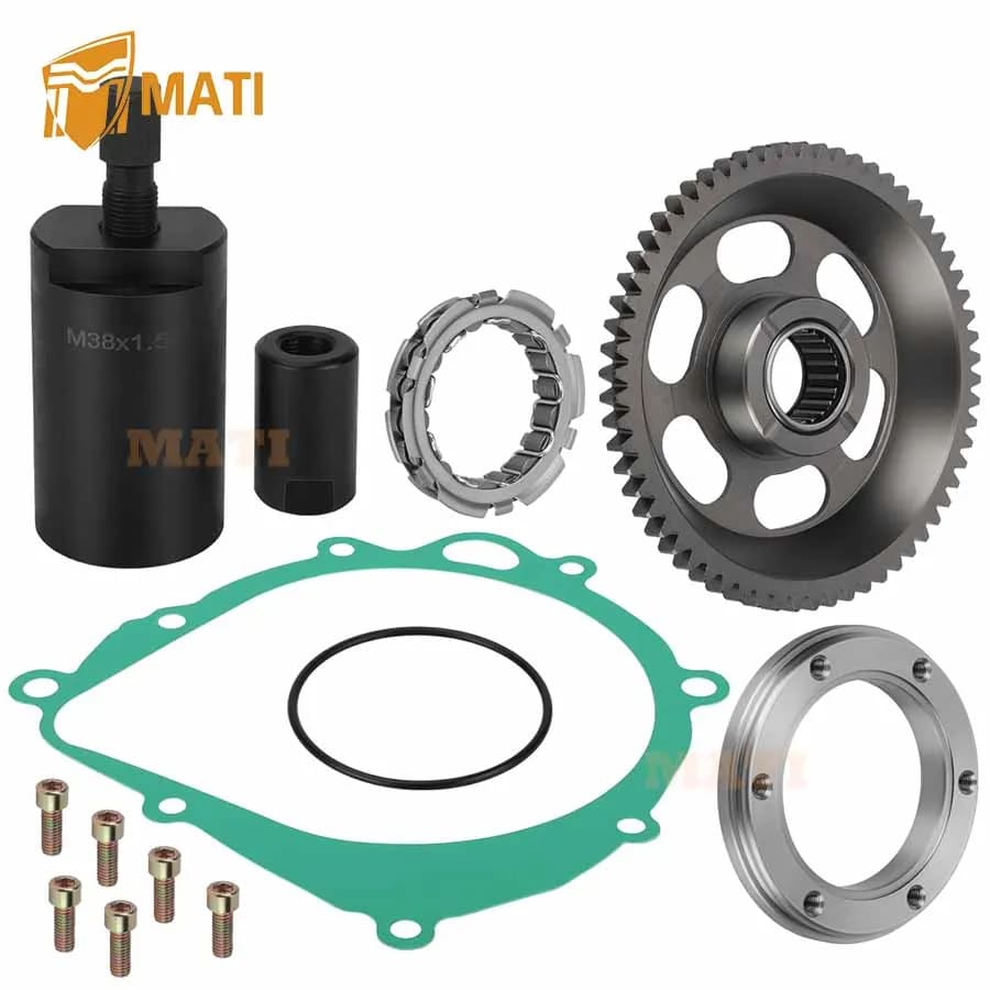 Kit d'embrayage de démarrage et d'extracteur de volant moteur pour Suzuki LTZ400 Z 400 2003-2014 Quadsport DRZ400 2000-2020