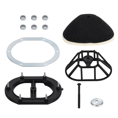 Air Filter Kit Cage Holder w/Guide Holder Plate for Yamaha Blaster 200 YFS200 1988-2006