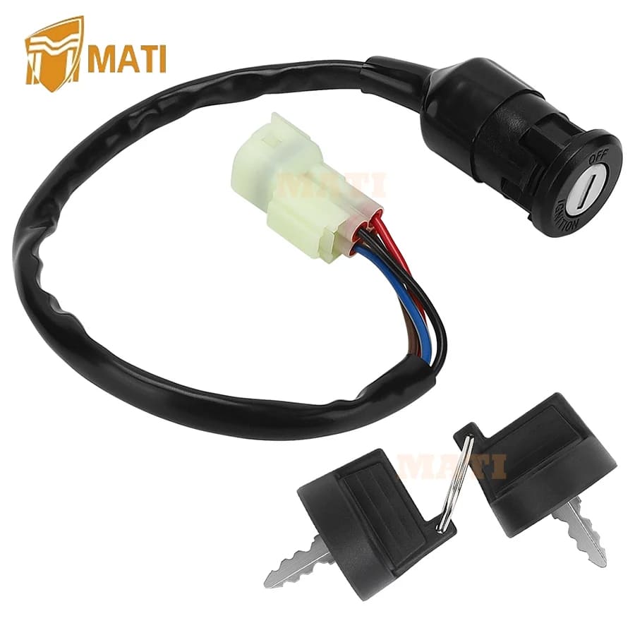 M MATI Ignition Key Switch for Can Am DS 70 DS70 2008-2023 DS 90 DS90 2008-2023 OEM: V35100DGF010LL