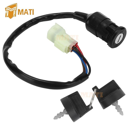 M MATI Ignition Key Switch for Can Am DS 70 DS70 2008-2023 DS 90 DS90 2008-2023 OEM: V35100DGF010LL