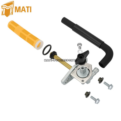 Fuel Valve Petcock Assembly With Line For Honda TRX450ER TRX450R Electric Start 450 2008-2014 16956-HP1-A00 16950-HP1-003