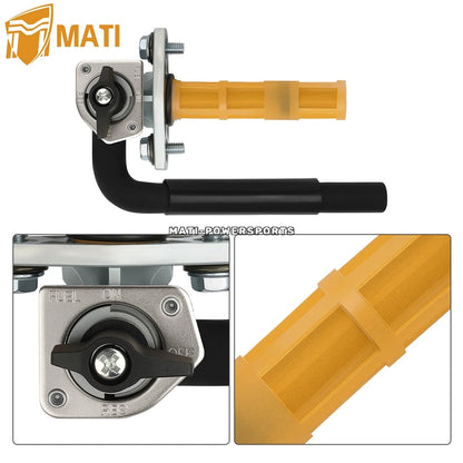 Fuel Valve Petcock Assembly With Line For Honda TRX450ER TRX450R Electric Start 450 2008-2014 16956-HP1-A00 16950-HP1-003