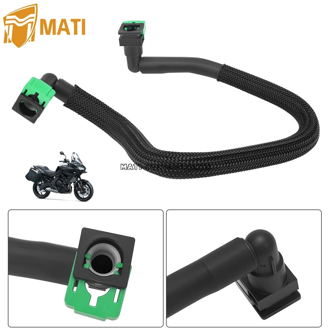 Fuel Hose For Kawasaki Versys 650 KLE650 2008-2014 51044-0034