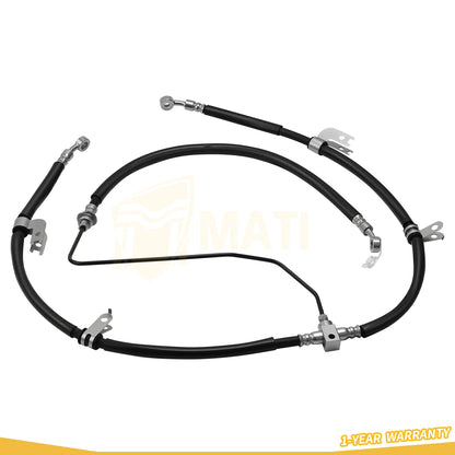 Front Brake Hose Line Kit For Yamaha YFM700 /K Kodiak Grizzly 700 14-25 2UD-F5872-01-00