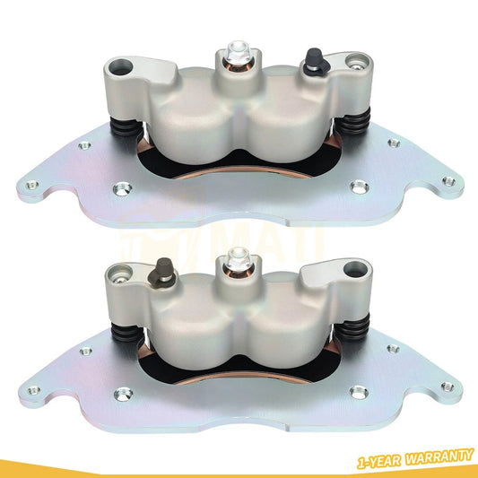 Front Left & Right Brake Caliper & Sintered Pads For Polaris RZR PRO XP 4 2020-2025 1913467 1913468