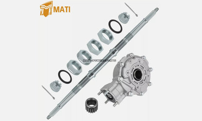 Rear Differential Final Gear Box & Wheel Axle Shaft Kit For Honda FourTrax TRX300 TRX300FW 41300-HM5-A10