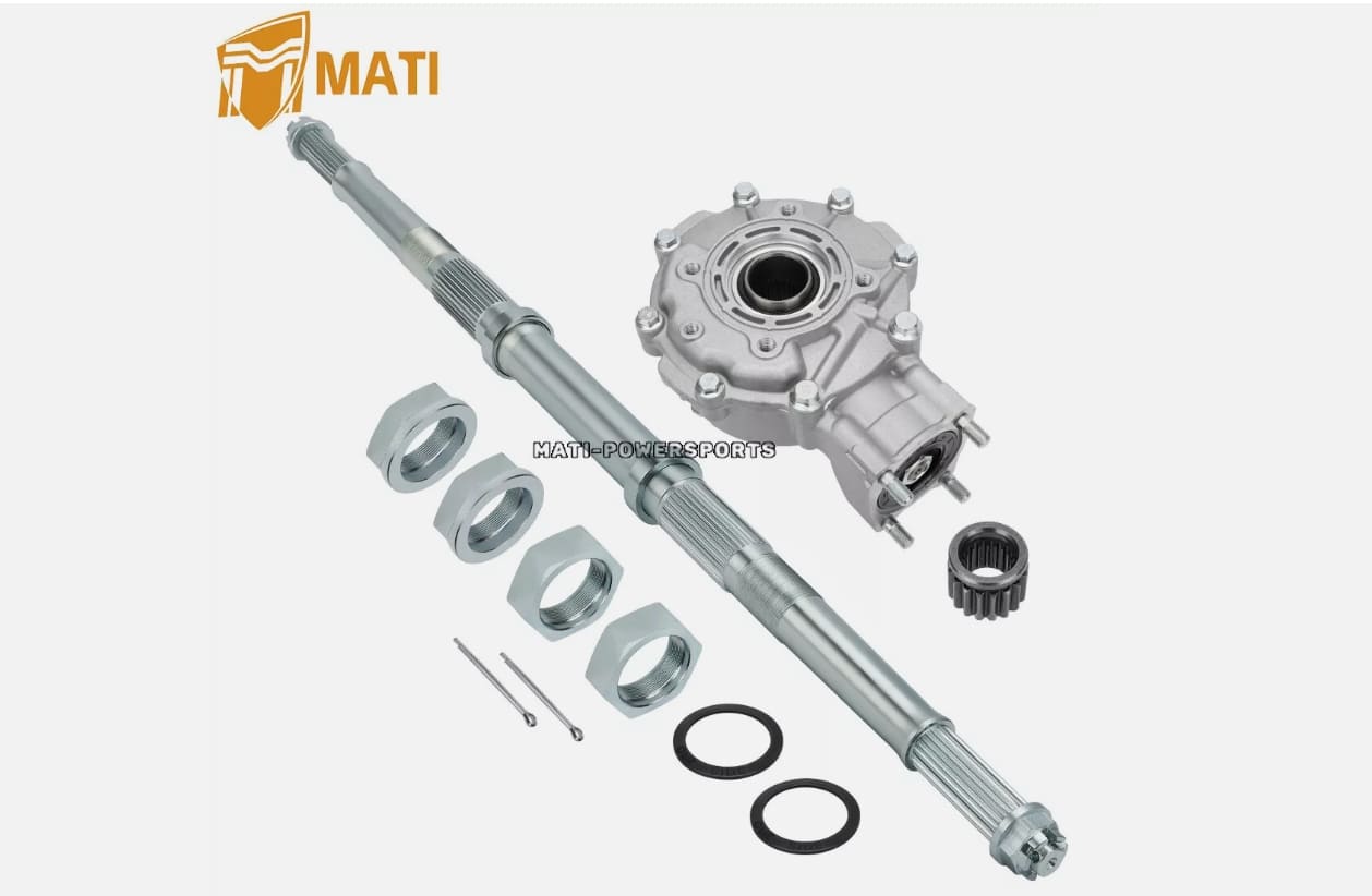 Rear Differential Final Gear Box & Wheel Axle Shaft Kit For Honda FourTrax TRX300 TRX300FW 41300-HM5-A10