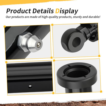 2202906 2202907 Front A-Arm w/ Bushing Shaft Kit For Polaris Sportsman 325 400 450 500 570 800 Hawkeye 400