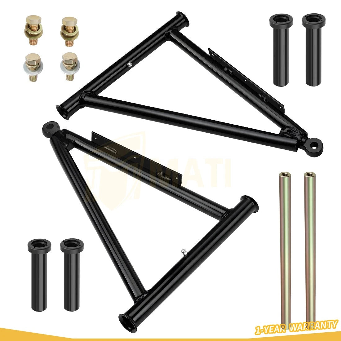 2202906 2202907 Front A-Arm w/ Bushing Shaft Kit For Polaris Sportsman 325 400 450 500 570 800 Hawkeye 400