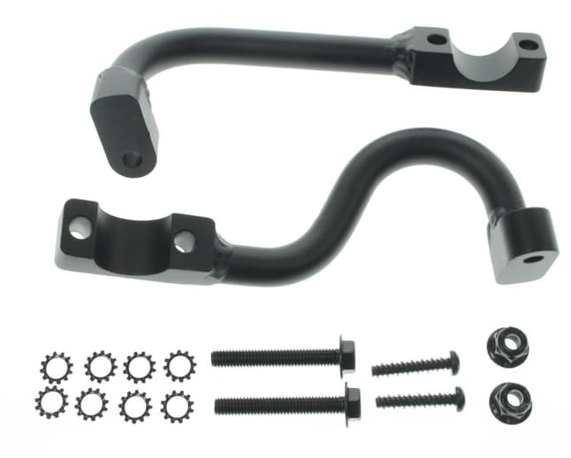 Handguard Mount Brackets Kit For For Polaris ATV Snowmobile Sportsman Scrambler Switchback Assault Rush RMK Indy Dragon IQ 800 OEM: 2889341 2879380