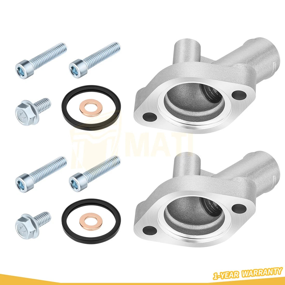 2Pcs Thermostat Cover Set Can-Am Commander Maverick Outlander Renegade Defender Traxter 03-24 420222691