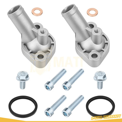 2Pcs Thermostat Cover Set Can-Am Commander Maverick Outlander Renegade Defender Traxter 03-24 420222691
