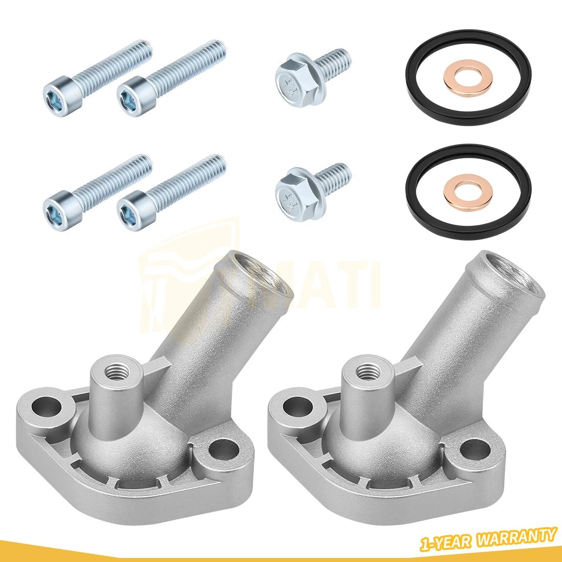 2Pcs Thermostat Cover Set Can-Am Commander Maverick Outlander Renegade Defender Traxter 03-24 420222691