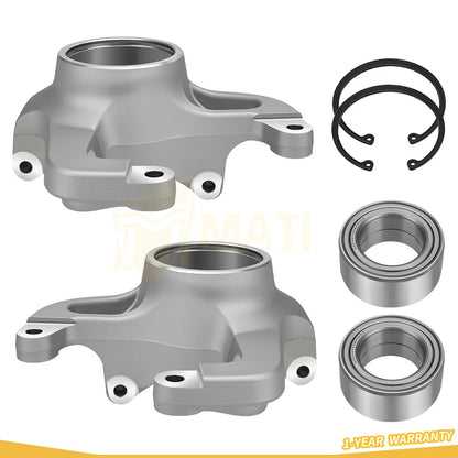 Front Steering Knuckles Kit For Polaris Sportsman Scrambler 550 850 1000 XP 2009-2025 1822945 1822946