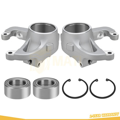 Front Steering Knuckles Kit For Polaris Sportsman Scrambler 550 850 1000 XP 2009-2025 1822945 1822946