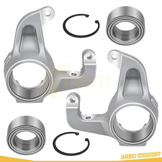 Front Steering Knuckles Kit For Polaris Sportsman Scrambler 550 850 1000 XP 2009-2025 1822945 1822946