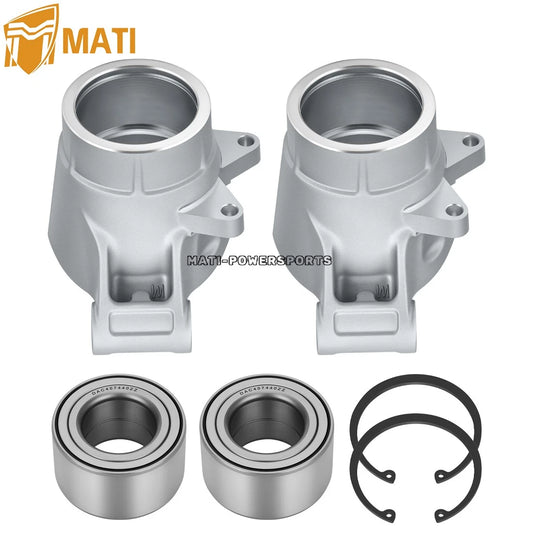 2PCS Rear Wheel Bearing Carrier & Bearing Kit For Polaris Sportsman 400 450 500 570 700 800 Hawkeye 325 400 2007-2025 5135563