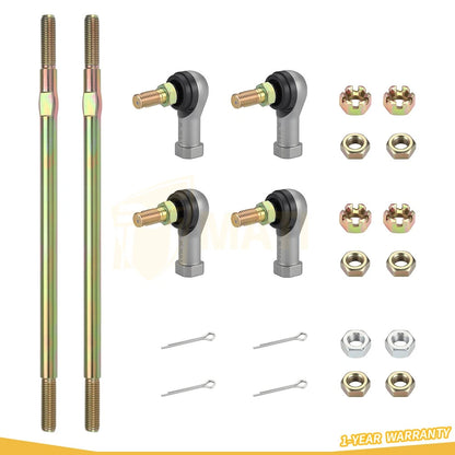 2Pcs Tie Rod End Kit For  Honda Sportrax 90 TRX90 TRX90EX TRX90X 1993-2024 TRX125 1985-1988 53521-VM6-680