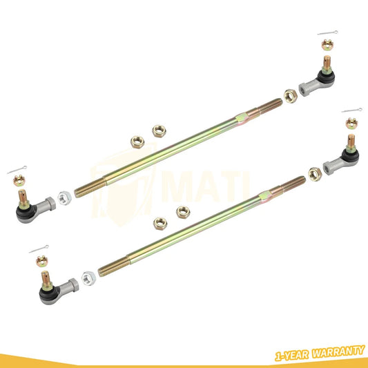 2Pcs Tie Rod End Kit For  Honda Sportrax 90 TRX90 TRX90EX TRX90X 1993-2024 TRX125 1985-1988 53521-VM6-680