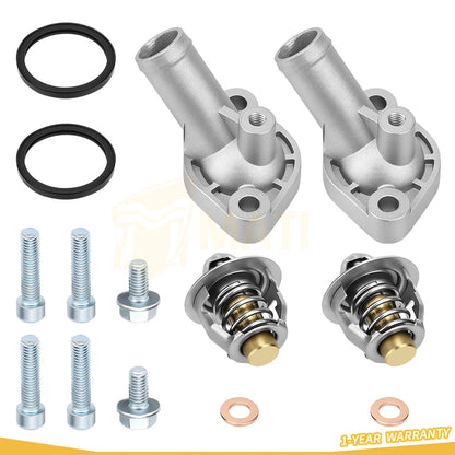 2Pcs Thermostat Cover Set For Can-Am Outlander Renegade Commander 2003-2024 420222691