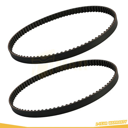 2PCS Cam Timing Belt For Honda GL1500 Gold Wing Valkyrie 1500 1988-2003 14401-MN5-004