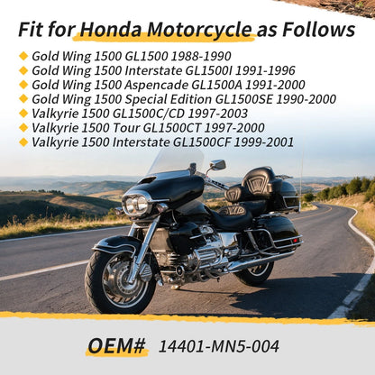 2PCS Cam Timing Belt For Honda GL1500 Gold Wing Valkyrie 1500 1988-2003 14401-MN5-004