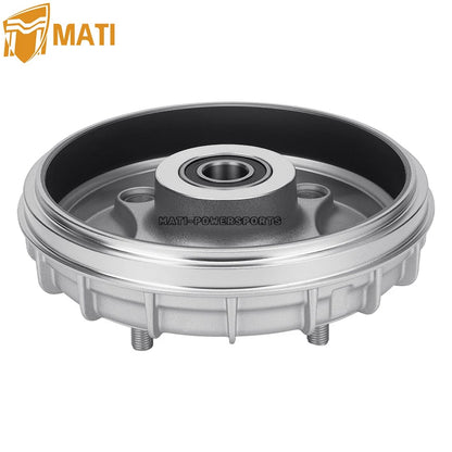2Pcs Front Brake Drum For Honda Rancher 350 2X4 TRX350TE/TM 2000-2006 44600-HN4-670