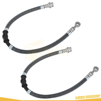 2Pcs Front Brake Hose For Yamaha Banshee YFZ350 1987-2006 3GG-25873-21-00