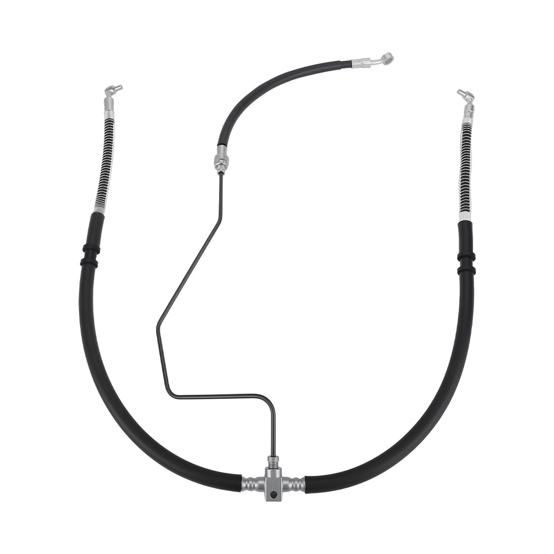 Front Brake Hose Line & Pipe Kit For Yamaha Raptor YFM700R YFM700 2006-2024 1PE-F5872-00-00