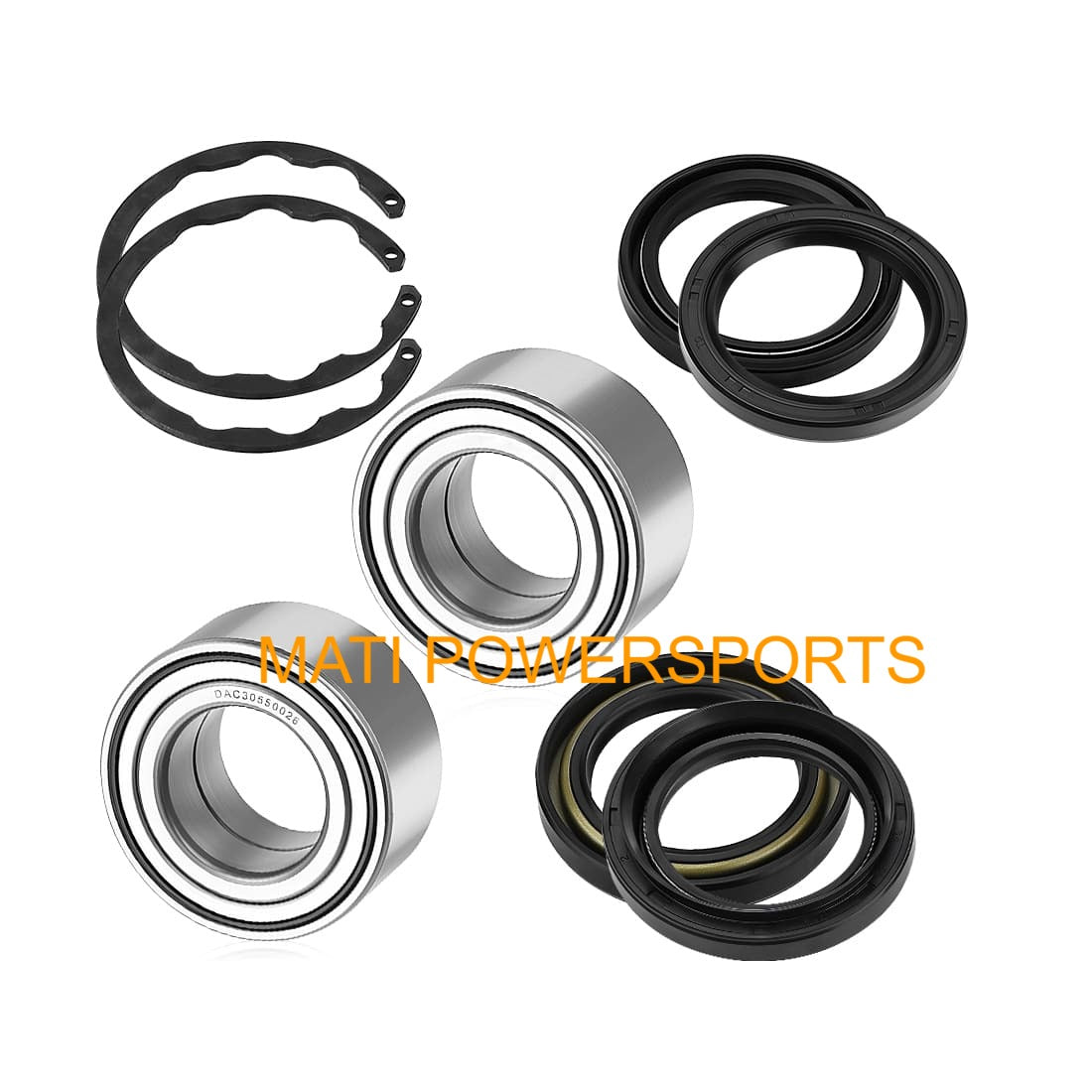 Front Wheel Bearings & Seals Kit For Kawasaki Bayou Prairie 300 400 KLF300 KLF400 KVF300 KVF400 2X4 4x4