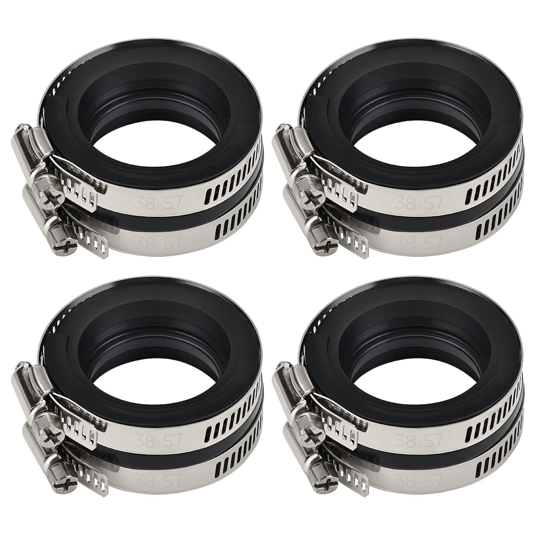 4Pcs Carburetor intake Manifold Pipe For Honda Interceptor 750 VFR750F 1990-1993 16211-MT4-000