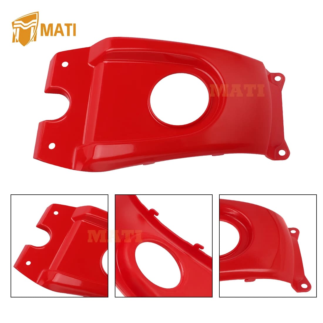 Fuel Tank Cover Red Fit for Honda TRX400EX 1999-2007 OEM: 83700-HN1-000ZA