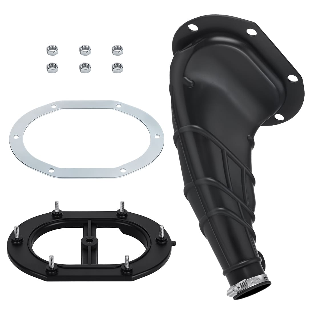 Intake Duct Tube Joint & Air Filter Guide Holder & Plate For Yamaha YFS200 Blaster 200 1988-2006 2XJ-14453-00-00