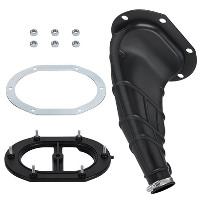 Intake Duct Tube Joint & Air Filter Guide Holder & Plate For Yamaha YFS200 Blaster 200 1988-2006 2XJ-14453-00-00