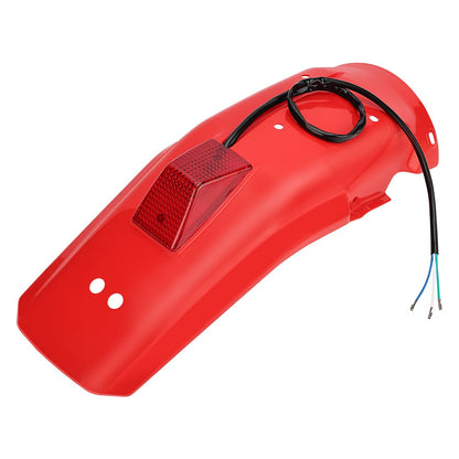 Rear Fender & Taillight For Honda XR650L XR600R XR250R XR600R XR350R XR250L 1993-2024 80100-KV6-000ZE