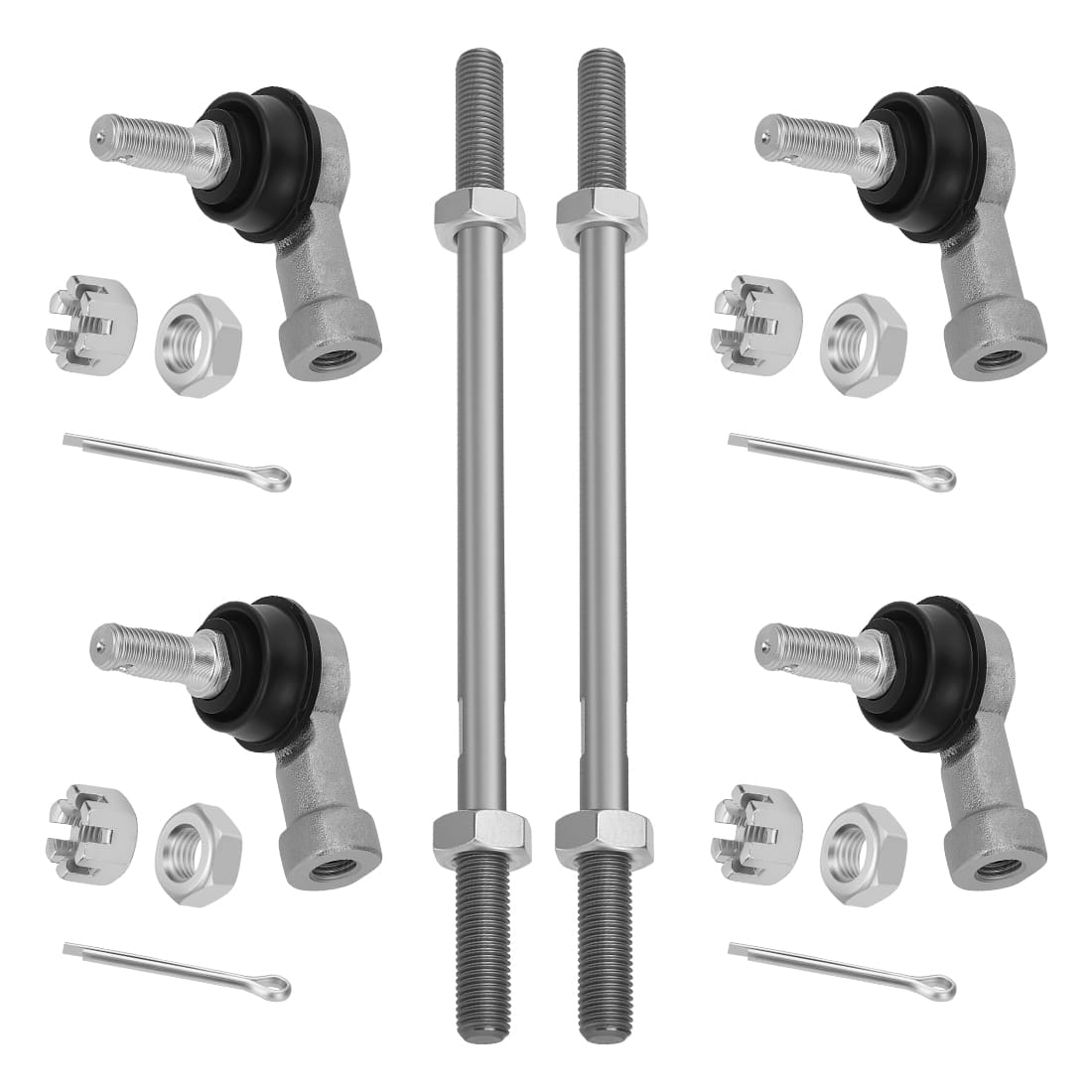 2Pcs Tie Rod Set For Polaris Scrambler 50 90 2001-2003 0450503 0450919