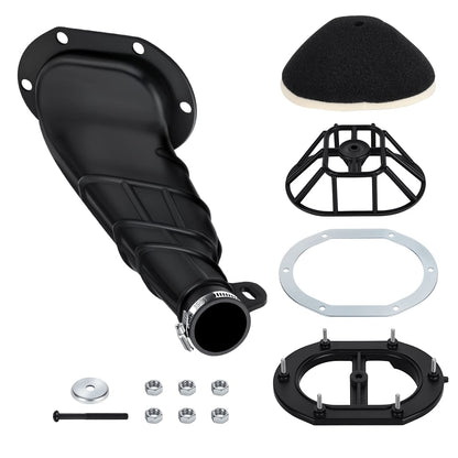 Intake Duct Tube Joint & Air Filter Kit & Cage Guide Holder Plate For Yamaha Blaster 200 YFS200 1988-2006