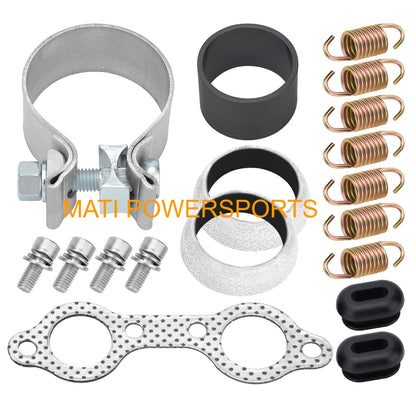 Exhaust Manifold Spring Gasket Rebuild Kit for Polaris RZR 800 RZR S 800 RZR 800 4 5811511 7081382