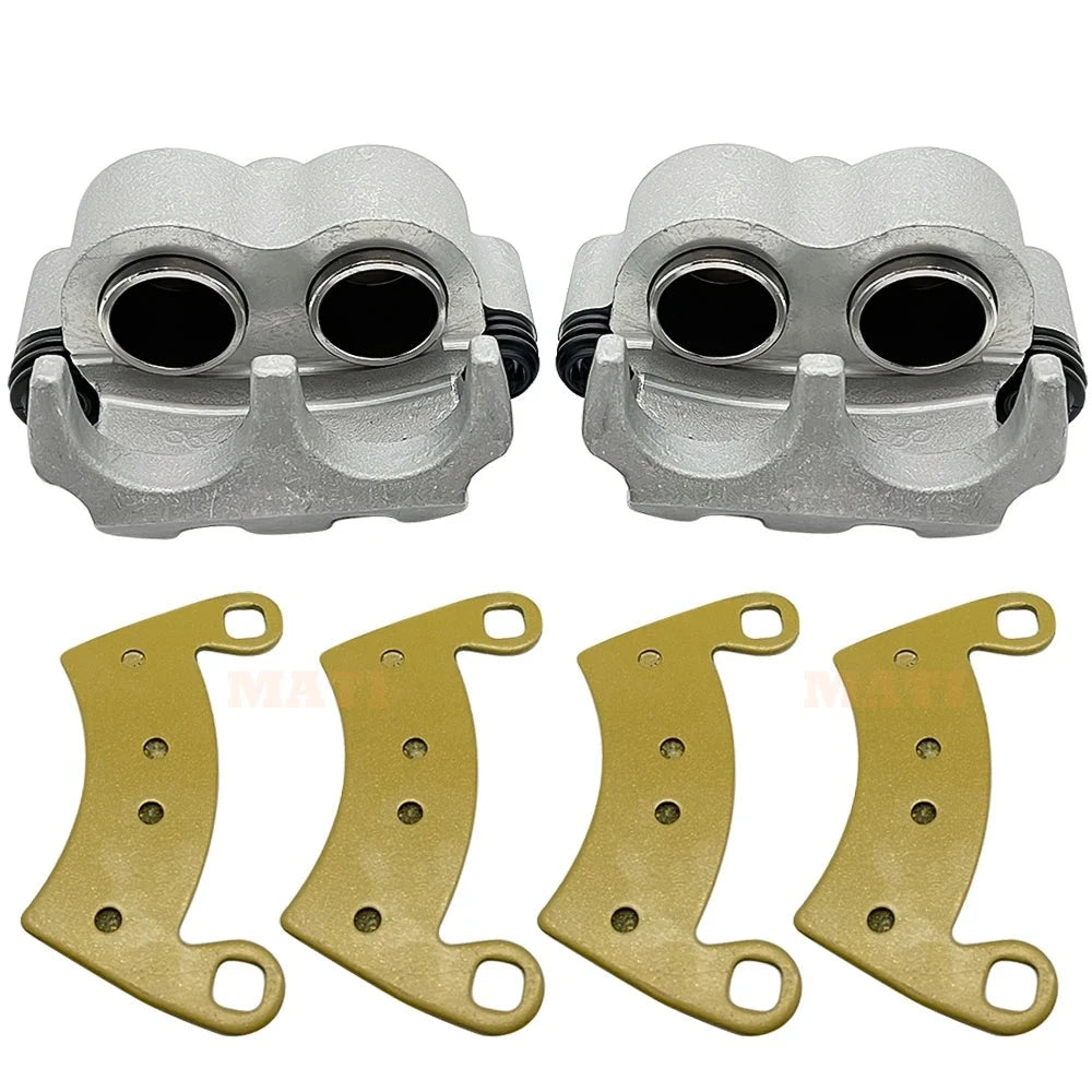 Rear Left && Right Brake Caliper 30mm Piston With Pads For Polaris RZR 1000 XP Turbo RS1 RZR 900 OEM:1912141 1912142