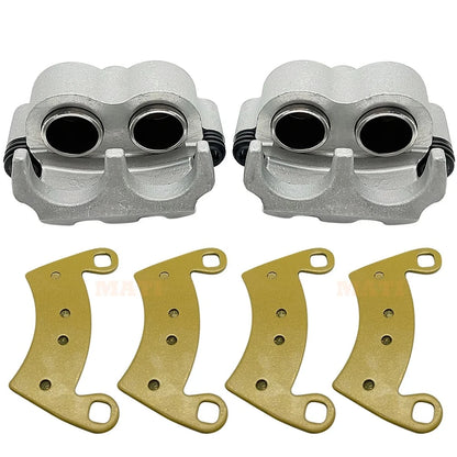 Rear Left && Right Brake Caliper 30mm Piston With Pads For Polaris RZR 1000 XP Turbo RS1 RZR 900 OEM:1912141 1912142