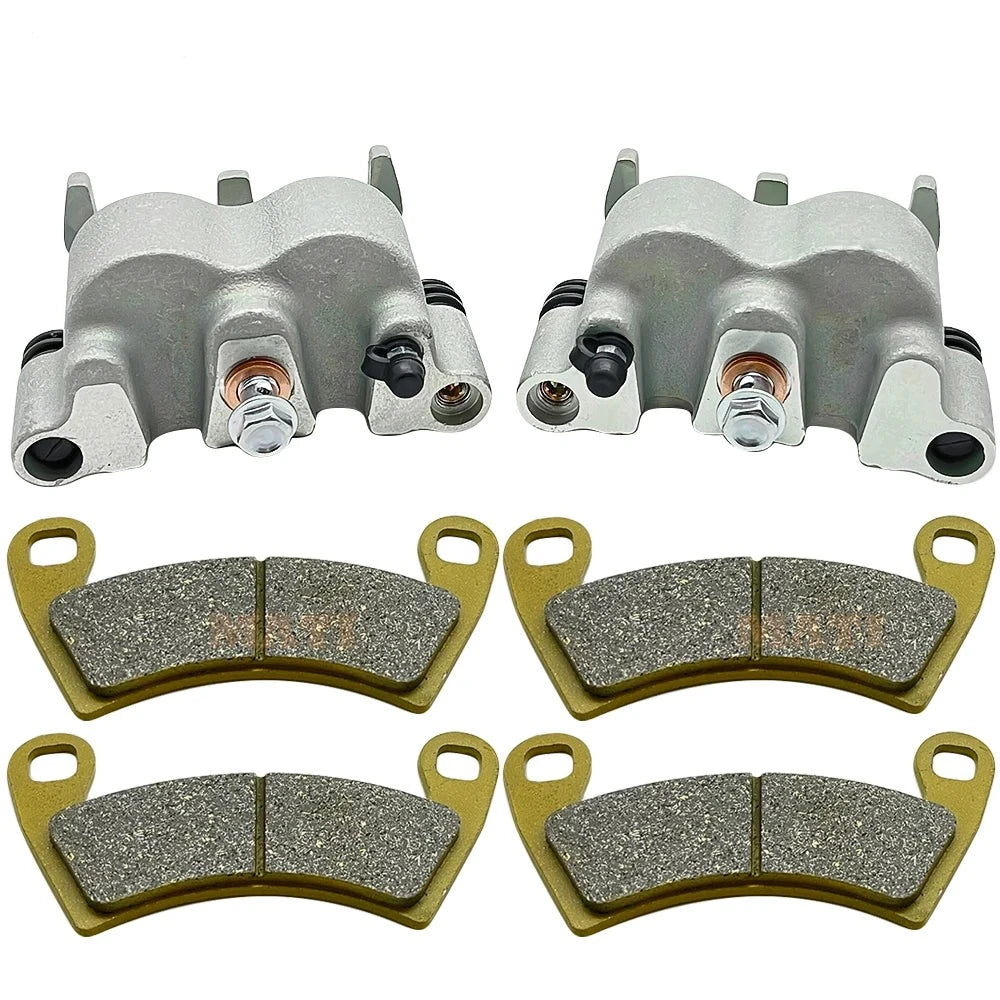 30mm Piston Rear Left Right Brake Caliper Pads - Compatible with Polaris RZR 1000 XP, Turbo, RS1, RZR 900 - Fits 4-Seater Models Mati Powersports